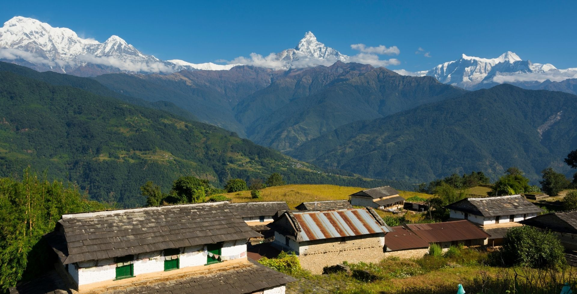 Dhampus, Kaski travel view