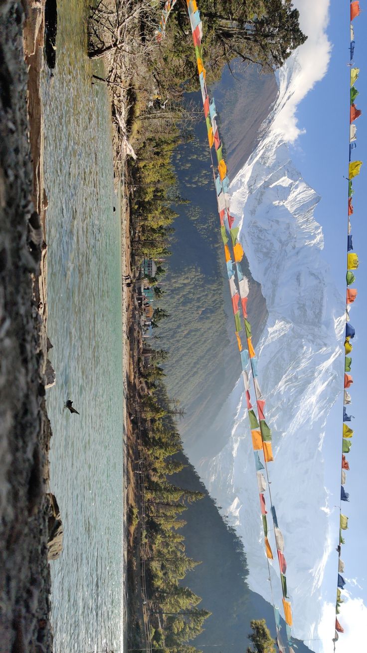 Green Lake, Manang travel view